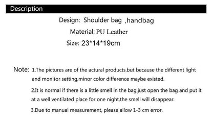 Embroidery Messenger Bags Women Leather Handbags Bags for Women Sac a Main Ladies hair ball Hand Bag RELUX.STORE