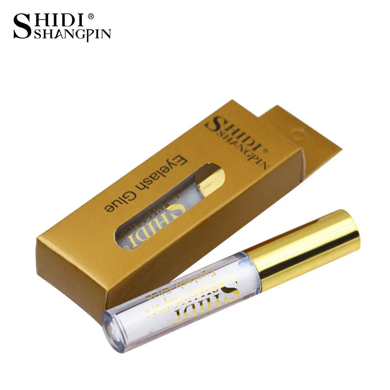 New 1 Piece Eyelash Glue Clear Black Color 3D Mink Lashes Adhesive Waterproof Lashes Adhesive Makeup False Eyelashes Glues Tool RELUX.STORE