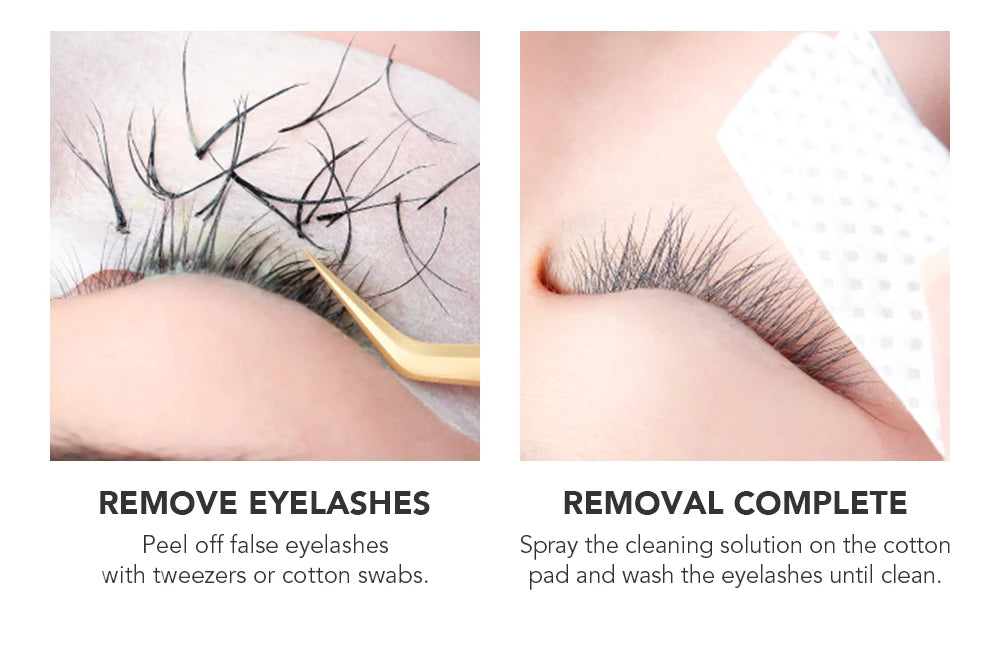 NATUHANA Eyelash Glue Remover Quick Unloading Adhesive Professional Cream Remover for Eyeslashes de pestaña Makeup Tools RELUX.STORE