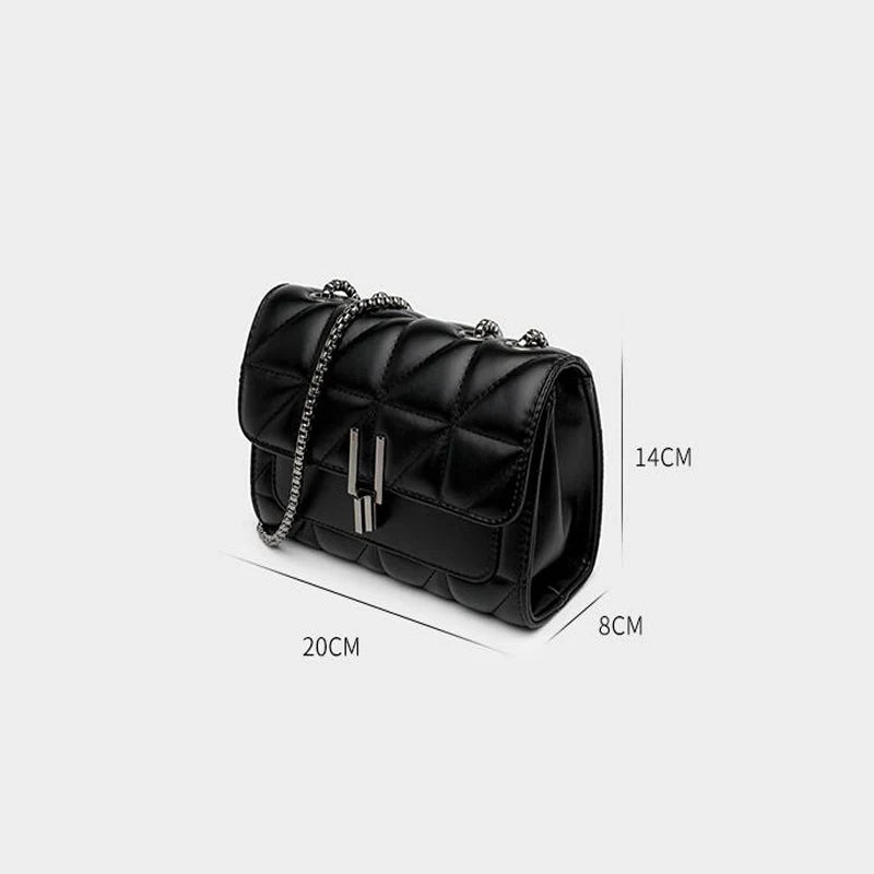 Luxury Designer Shoulder Bag Handbag Women Leather Chain Crossbody Bags For Women's Handbags Messenger Female Clutch Bags RELUX.STORE