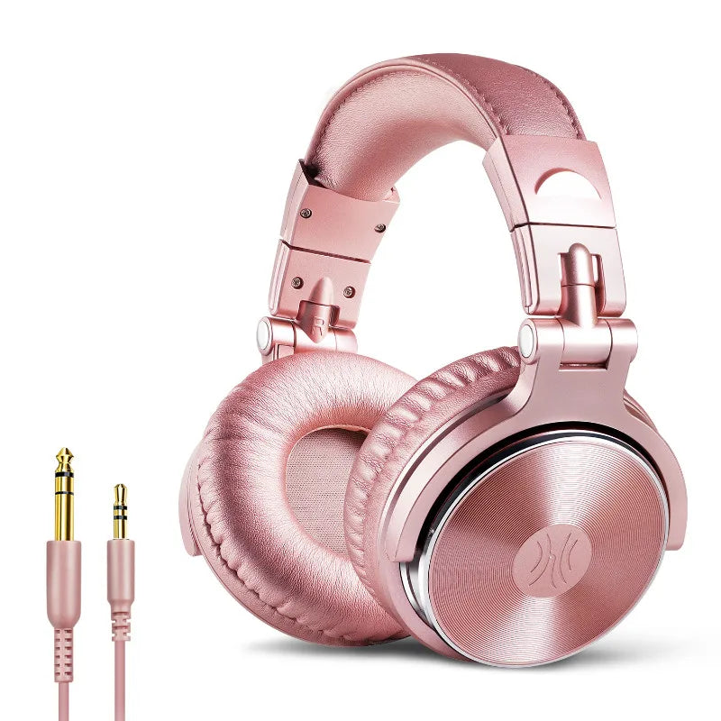 Oneodio Wired Headphones Professional Studio DJ Headphone With Microphone Over Ear Hi-Res Headset Monitoring For Music Phone RELUX.STORE