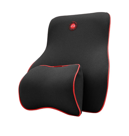 Memory Foam Car Seat Pillow Car Neck Pillow Protective Lumbar Back Support Breathable Car Headrest Cushion For Travel