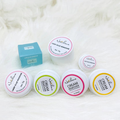 NATUHANA Eyelash Glue Remover Quick Unloading Adhesive Professional Cream Remover for Eyeslashes de pestaña Makeup Tools RELUX.STORE