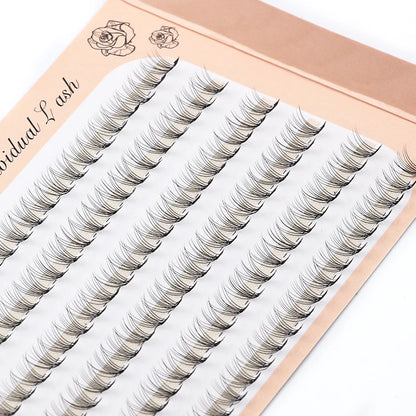6 Rows 120 Bundles Eyelash Extension Natural Russian Volume Faux Cils Eyelashes Individual 10/20/30D Cluster False Lashes Makeup RELUX.STORE