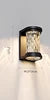 Outdoor Waterproof LED Wall Lamp for Villa Courtyard Doorway Pillar Balcony-Solar Powered Cylinder Shape Polycarbonate Diffuser