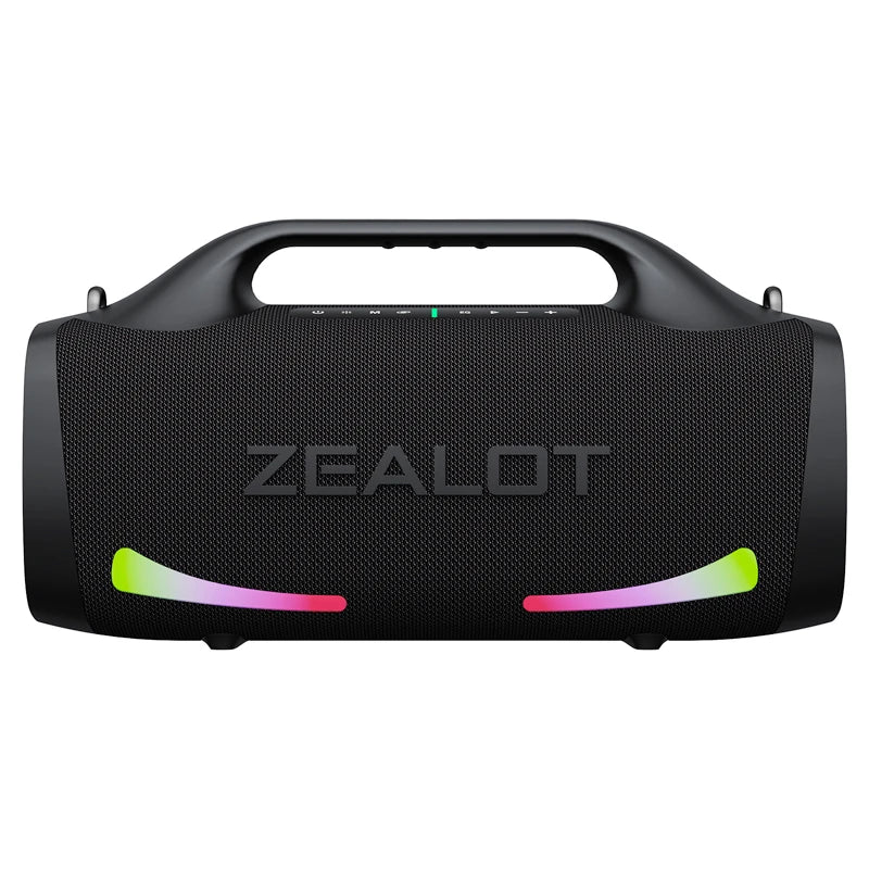 ZEALOT S79 100watts Waterproof Portable Blue Tooth Speaker with RGB Light