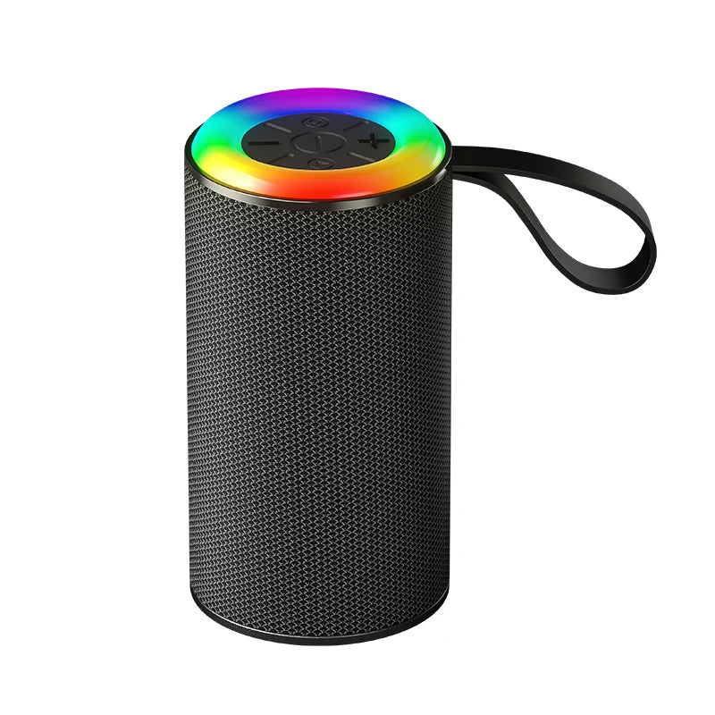 High Quality Portable Wireless RGB LED Subwoofer Speakers Outdoor Use Mini Bluetooth Speaker