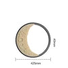 Modern Villa Outdoor Light Terrace Garden View Courtyard Balcony Crescent Solar Wall Light RELUX.STORE