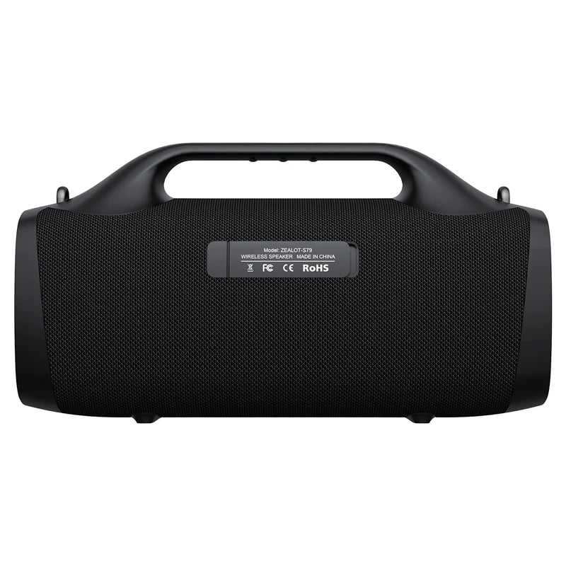 ZEALOT S79 100watts Waterproof Portable Blue Tooth Speaker with RGB Light