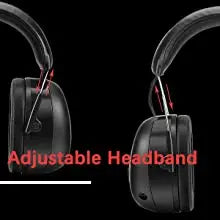 ZOHAN Electronic Headphone 5.0 Bluetooth Earmuffs Hearing Protection Headphones for Music Safety Noise Reduction Charging RELUX.STORE