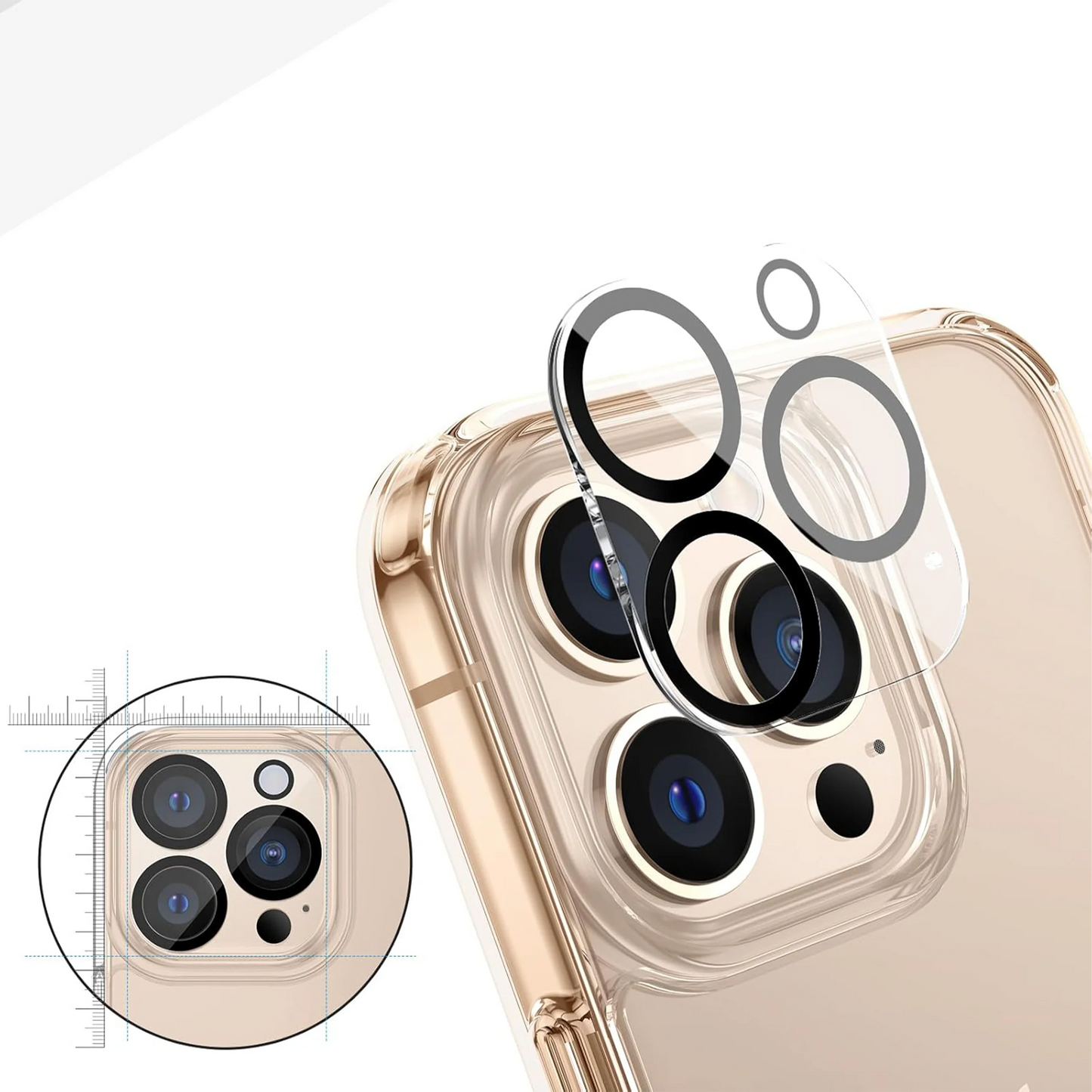 1 - 2 Pcs Camera Lens Glass For iPhone 17 Pro Max Camera Lens Screen Protector Film For iPhone 17 Air 17 Pro 17 Lens Glass RELUX.STORE