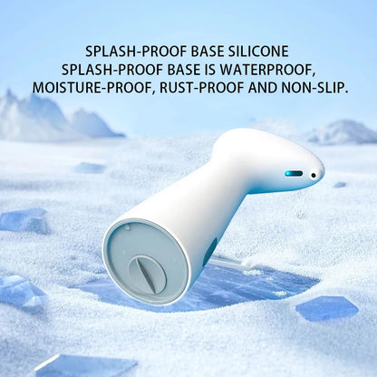 Automatic Sensor Soap Dispenser White High Quality Abs Waterproof Hand Soap Sensor Bathroom Smart Wash Handpiece