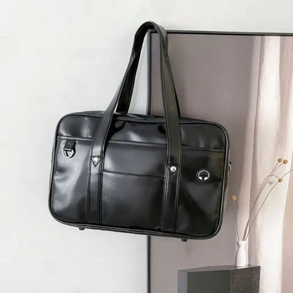 Japanese Casual PU Shoulder Bag Junior High School Students School Bag Handbag Anime Uniform Bag Tote Bags for Women Bolsos RELUX.STORE