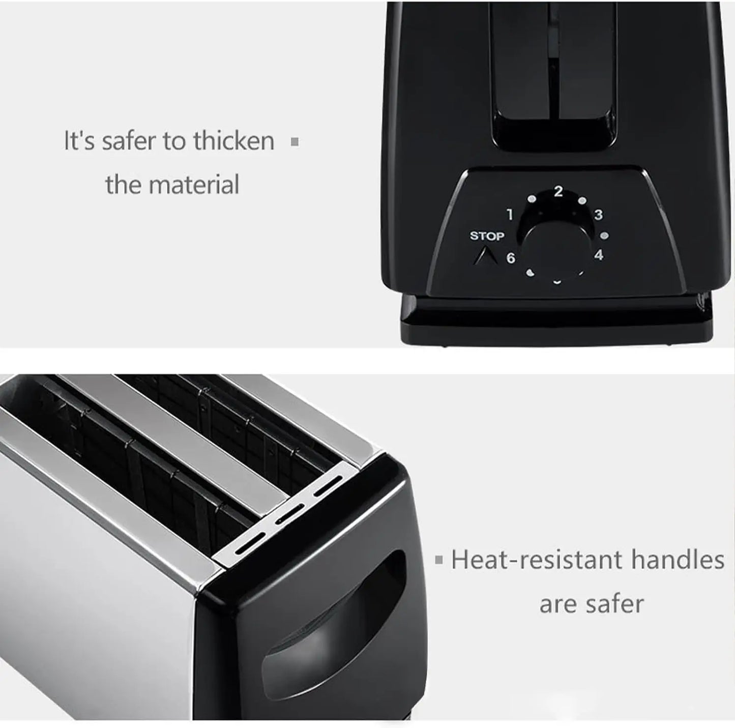 Home Toaster Household Breakfast Toaster Machine Multi-Functional Toaster Bread Warmer for Pastry Croissant Bagel Bread Chenchin