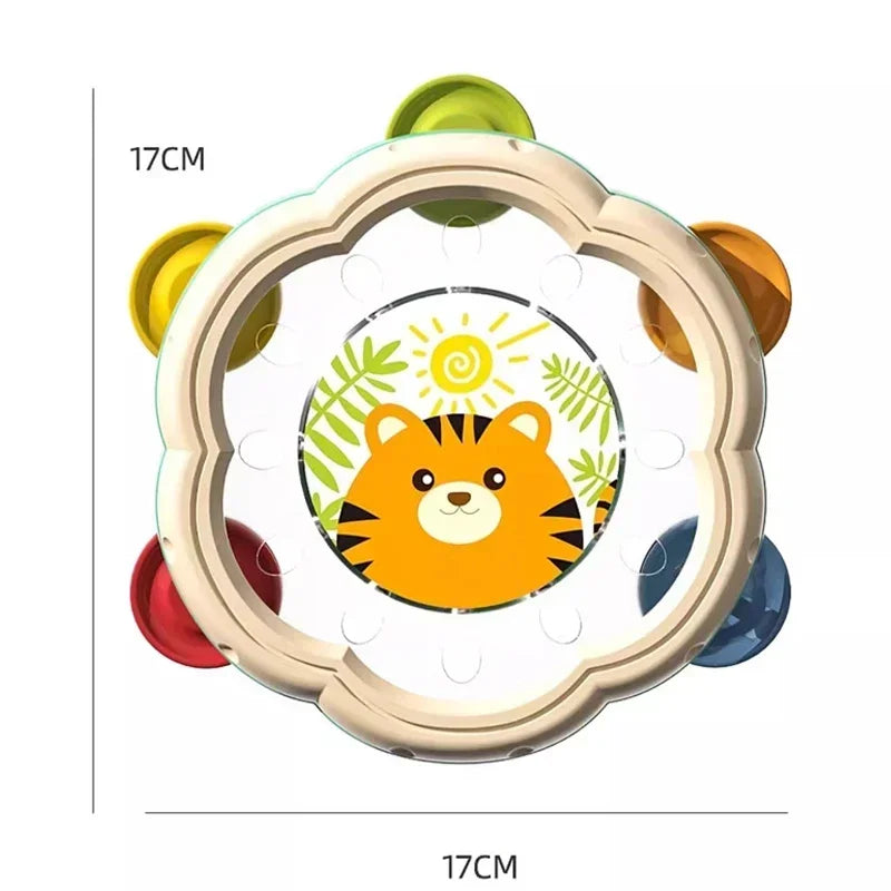 Baby Musical Instruments Drum Toys Montessori Learning Toys for Toddlers 1-3 Baby Early Hand Development Interactive Music Toys - RELUX.STORE