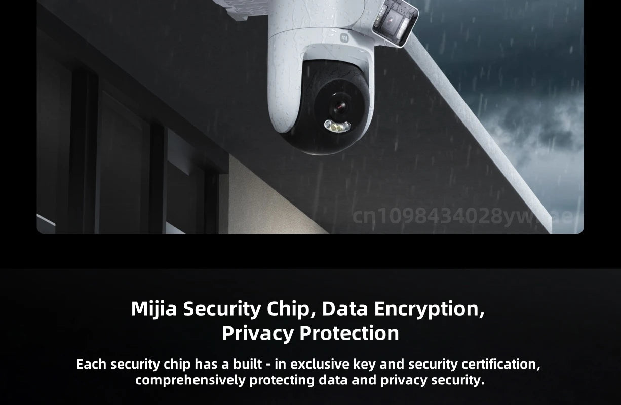 Xiaomi Outdoor Camera 4 Dual-Lens 3K  360° PTZ Auto Tracking AI Human Detection IP66 Color Night Vision｜Remote Monitoring ﻿