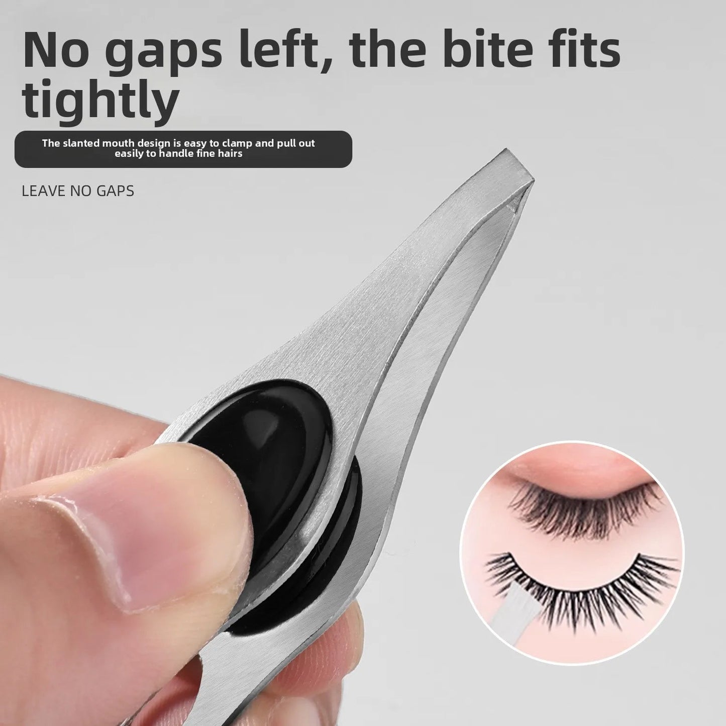1pcs Hot Sales Portable Stainless Steel Button Cell Smart Design Eyebrow Hair Remove Tweezer with LED Light Makeup Tool RELUX.STORE