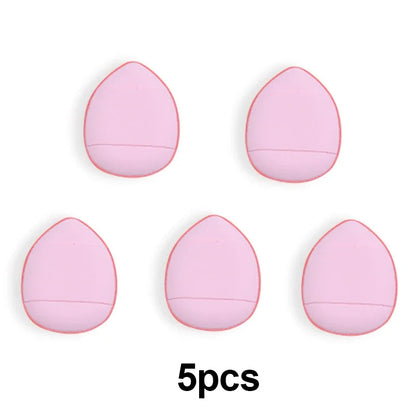 5/10Pcs Mini Finger Puff Foundation Small Air Cushion Powder Sponge Face Concealer BB Cream Cosmetic Applicator Makeup Tools RELUX.STORE