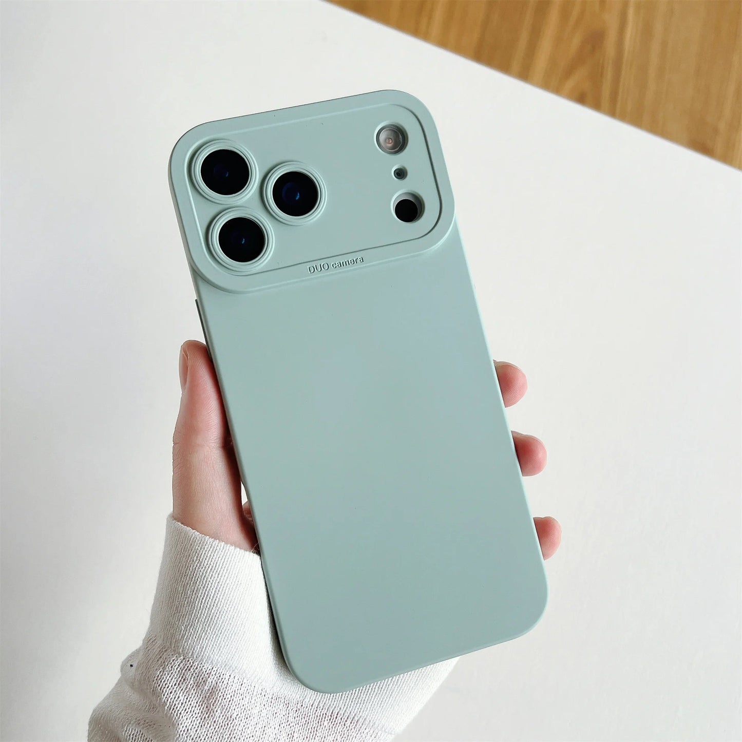 2025 New 20 color choices liquid silicone phone case for iPhone 17 16 15 Pro Max Plus full shockproof TPU soft bumper cover RELUX.STORE
