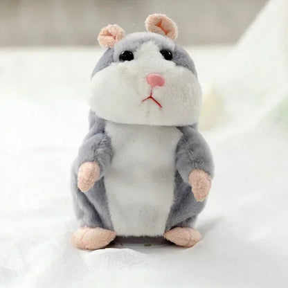 Learn To Imitate Talking Little Hamster Animal Plush Funny Toy Talking Nod Hamster Doll Soothing Crying Baby Toy Kids Gift - RELUX.STORE