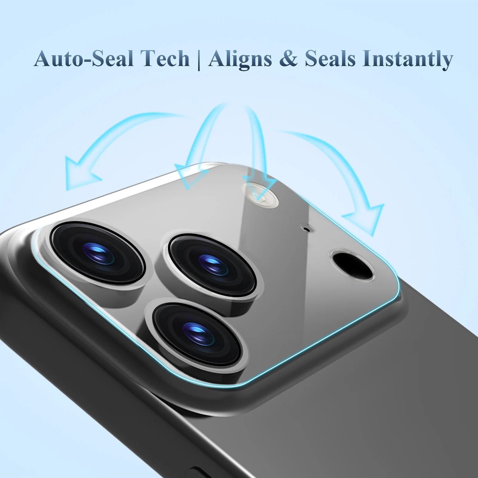 Lereach Tempered Glass Camera Lens Protector for iPhone 17 Pro Max / Air / 17 Pro Scratch Resistant High Transparency RELUX.STORE