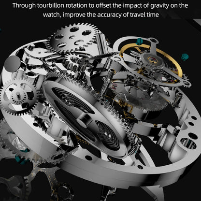 AESOP Official Watch Store Flying Tourbillon Movement Mechanical Wristwatches Skeleton Watches for Menes Luxury Waterproof 2025A