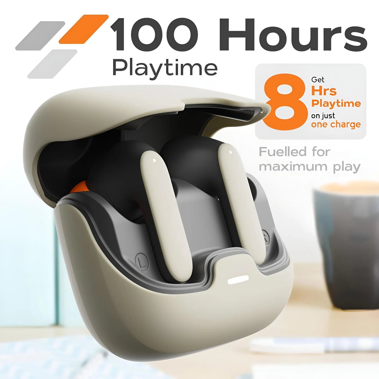 TWS Wireless Earbuds BT 5.4 Low Latency Game Earphones Microphone Noise Reduction Fast Charging Game Mode Listen Music Headset RELUX.STORE