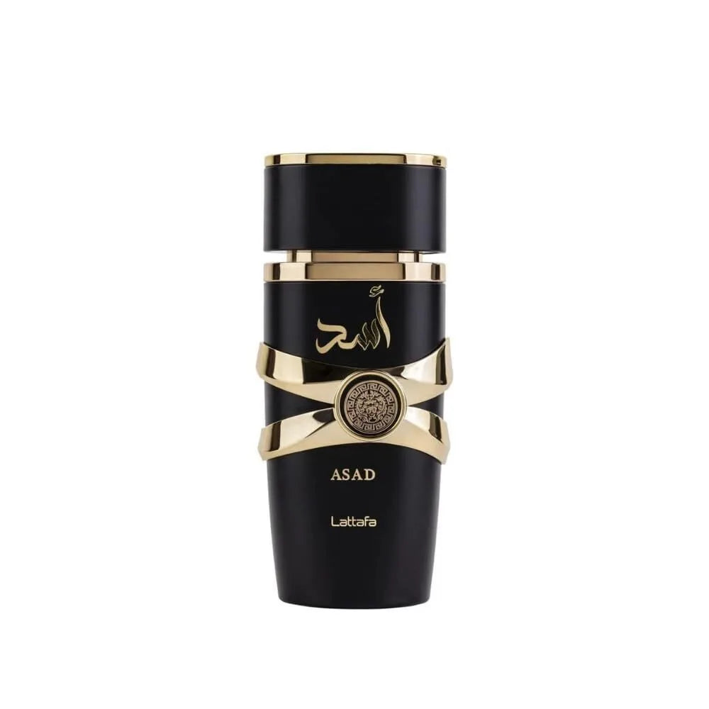 Lattafa Perfumes Black Edition Asad For Unisex Eau De Perfume Spray, 3.4 Ounce Long-Lasting Floral Scent Best Gift
