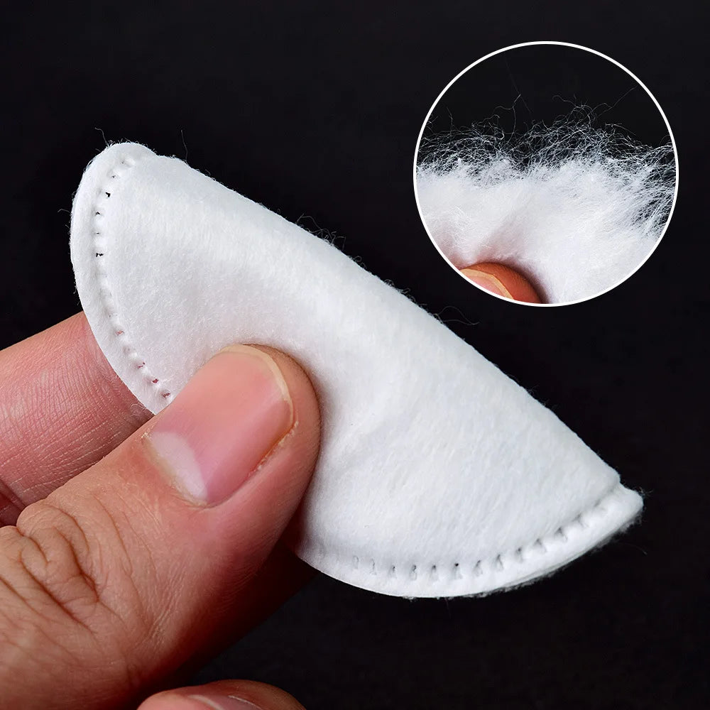 Disposable 100PCS Cosmetic Wipes Nail Art Cleaning Round Pads Soft Daily Supplies Facial Cotton Makeup Remover Tool RELUX.STORE