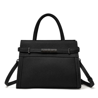 Genuine leather women's bag original first layer cowhide women's hand shoulder simple tote bag occupation RELUX.STORE
