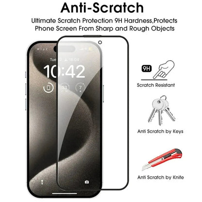 For IPhone 17 Pro Max Privacy Screen Protector Anti-scratch Tempered Glass Easy Install Anti-peep Protective Film for IPhone17 RELUX.STORE