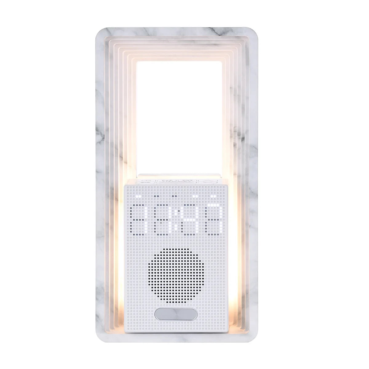 Simulated Sunrise Wake-up Alarm Clock White Noise Sleep Sound System Small Night Light High Aesthetic Bedside Table Lamp