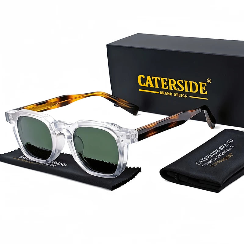 CATERSIDE Fashion Men Sunglasses Small Frame Square Personalized Design Sun Glasses Women Travel Party Business Festival Gift RELUX.STORE