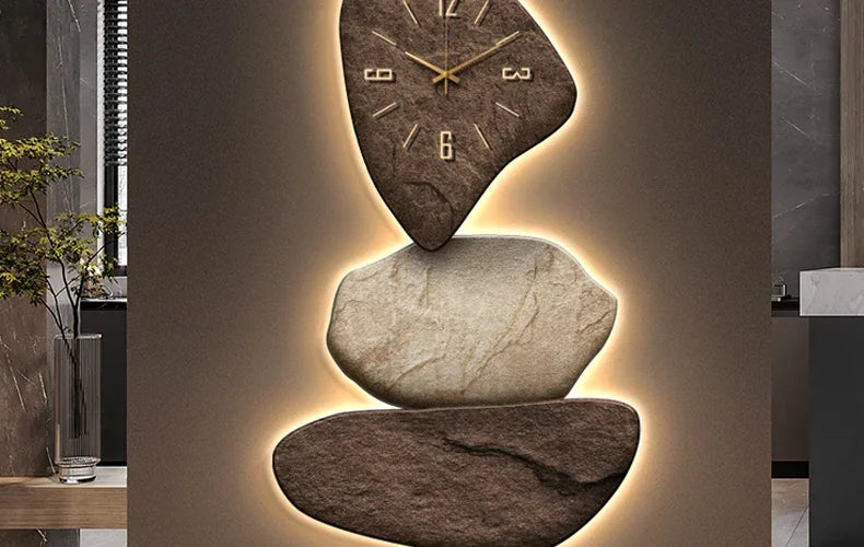 Living Room Wall Clock Decor Light Luxury Unique Wall Clock Large Modern Design Silent Aesthetics Reloj De Pared Wall Decor