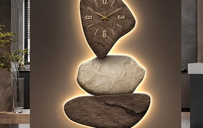Living Room Wall Clock Decor Light Luxury Unique Wall Clock Large Modern Design Silent Aesthetics Reloj De Pared Wall Decor
