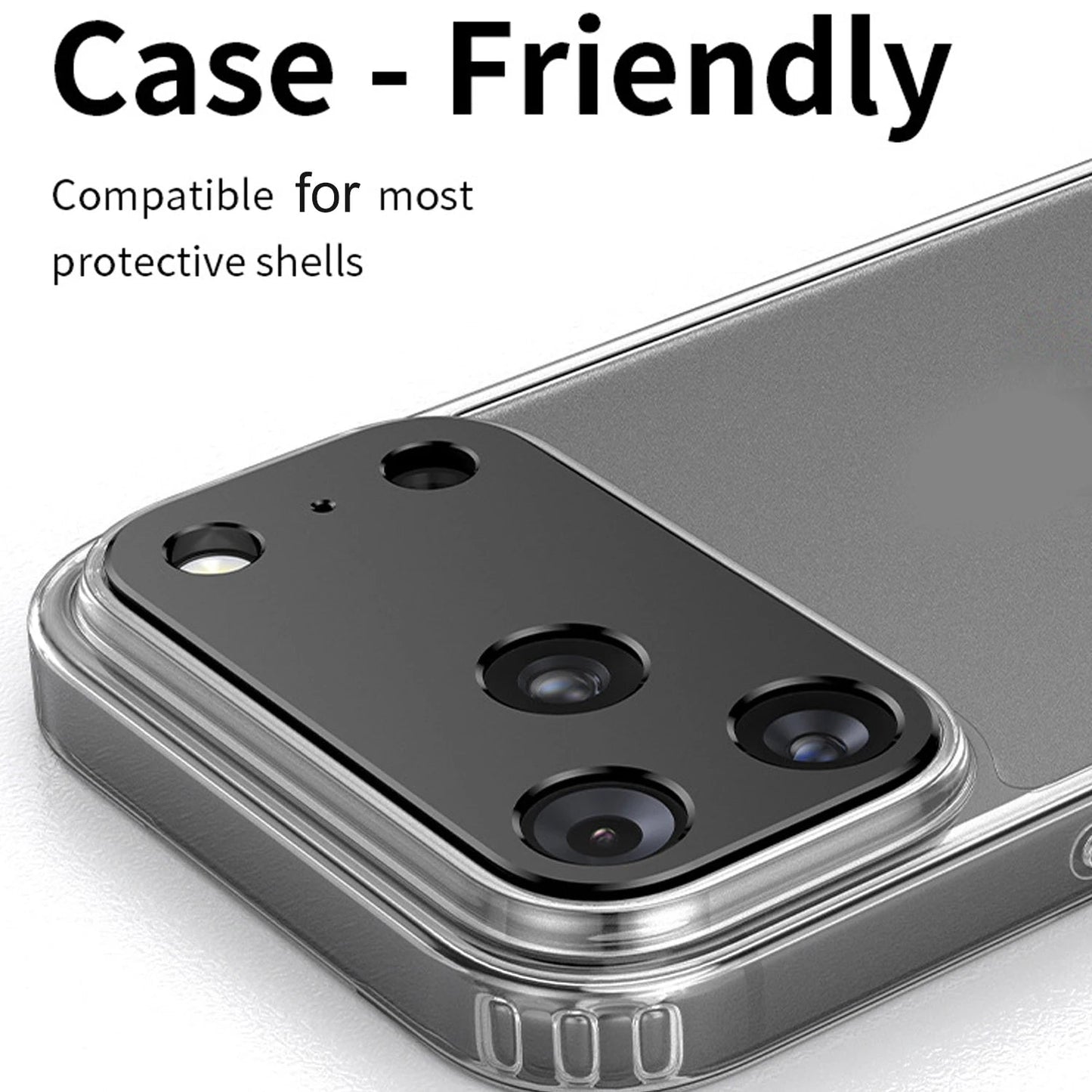 Metal Aluminum Alloy Camera Lens Cover for IPhone 17/17 Pro/17 Air/17 ProMax Hardness Anti-scratch Shockproof Camera Stickers RELUX.STORE