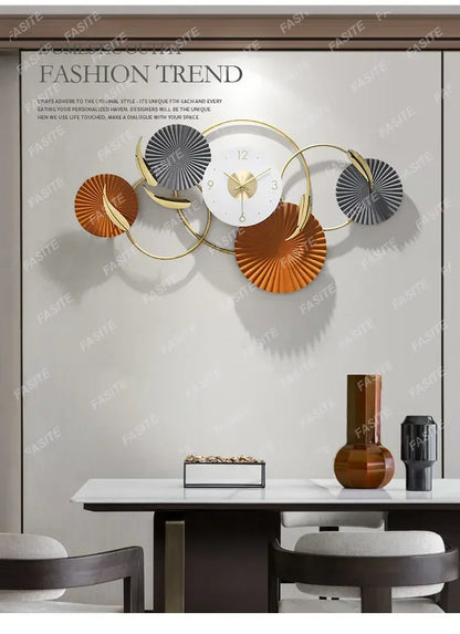 Minimalist Design Wall Clocks Creative Silent Fashion Wall Watch Aesthetic Large Art Mural Horloge Murale Home Decoration