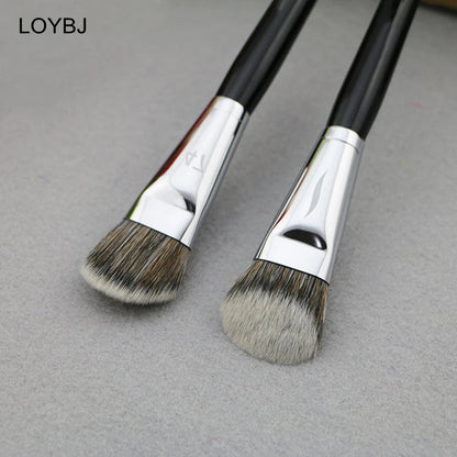 LOYBJ Professional Foundation Brush 47 Broom Head Liquid Foundation Shadow Concealer Brushes Women Face Base Makeup Beauty Tools RELUX.STORE