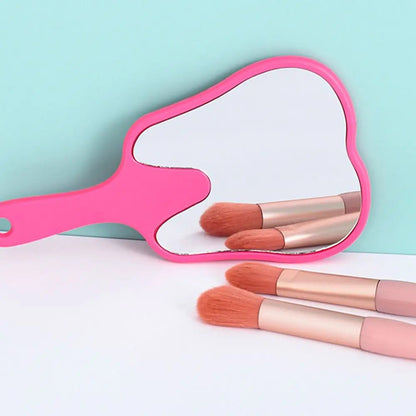 1PC Tooth Shaped Handheld Mirror Cute Makeup Mirror Durable High Definition Dental Mirrors Gifts RELUX.STORE