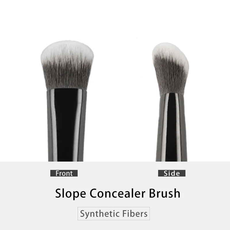Kat Von D- Makeup Brush 35 Concealer Brush Soft Fiber Hair Elegant Black Handle Brand Makeup Brushes for Woman RELUX.STORE