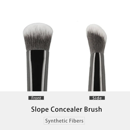 Kat Von D- Makeup Brush 35 Concealer Brush Soft Fiber Hair Elegant Black Handle Brand Makeup Brushes for Woman RELUX.STORE