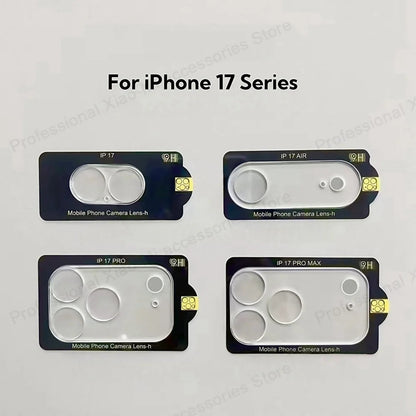 3PCS Full Cover Camera Lens Protector Glass For iPhone 17 Pro Max Air 16 15 14 Pro Max Anti-scratch Waterproof Clear Lens Glass RELUX.STORE