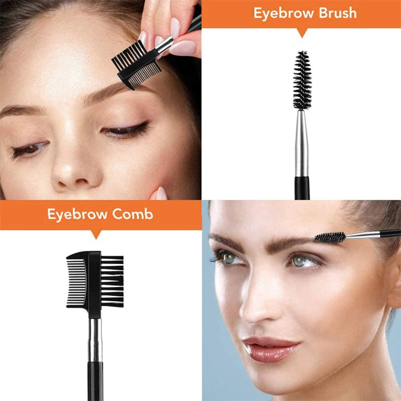 3-11PCS Eyebrow Trimmer Set Scissors Tweezers Eyebrow Razor Scraping Eyebrow Comb Razor Eyebrow Clip Makeup Tools Sets RELUX.STORE