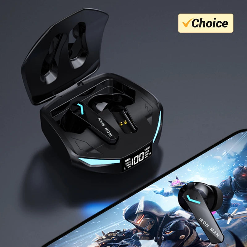 Choice Lenovo GM2 Pro 5.3 Earphone Bluetooth Wireless Earbuds Low Latency Headphones HD Call Dual Mode Gaming Headset With Mic RELUX.STORE