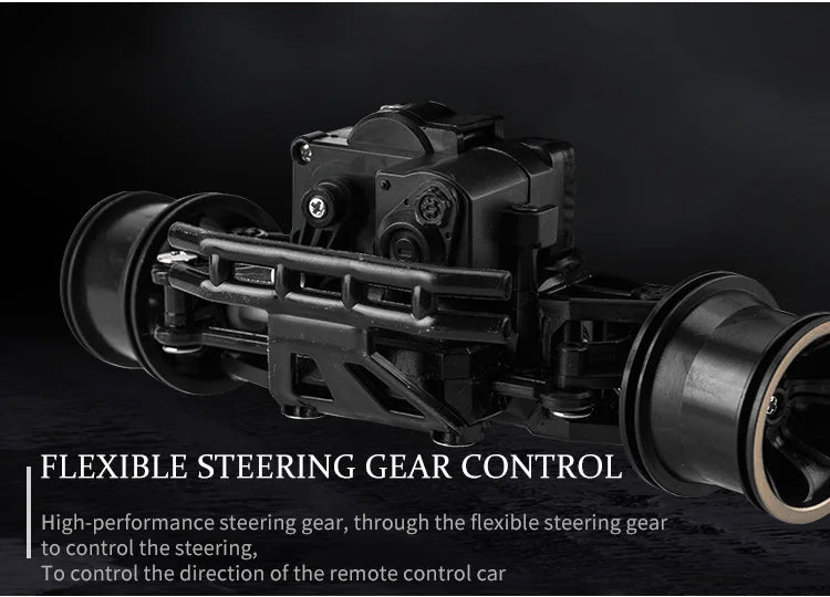 RC Cars Remote Control Car 1:12/16 Off Road Truck Metal Shell LED Headlights Offroad Monster RC Trucks 4WD All Terrain Toys Kids