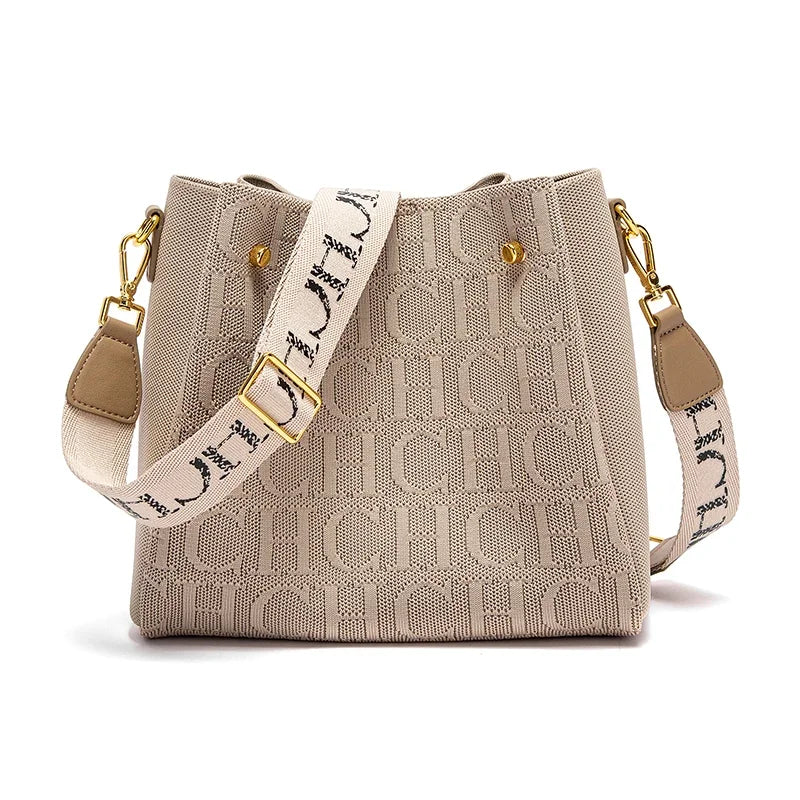 Crossbody Elegant Design Sense Letters Drawstring Design Brand Women's Bag Fashion Casual Hundred Women's Bag Crossbody RELUX.STORE
