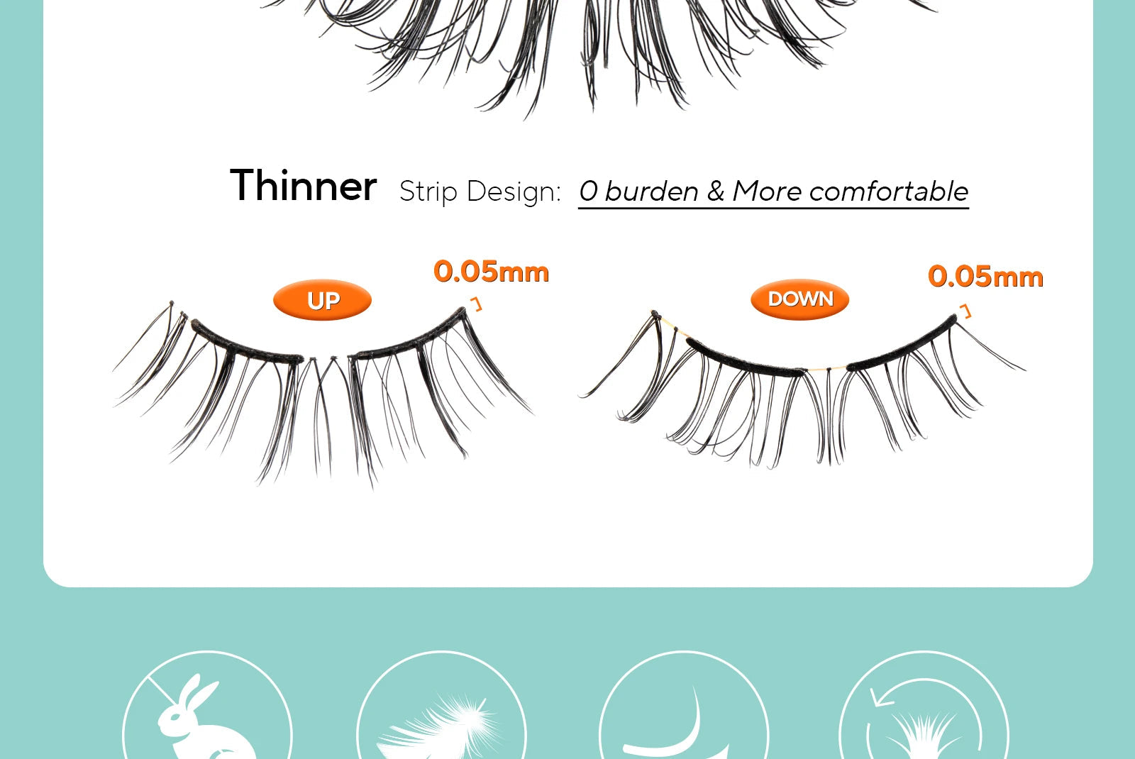 VYRILA Soft Magnetic Eyelashes No Glue Needed Reusable Natural Look 3D Lashes Easy Apply Soft Magnetic Lashes Kit for Eye Makeup RELUX.STORE