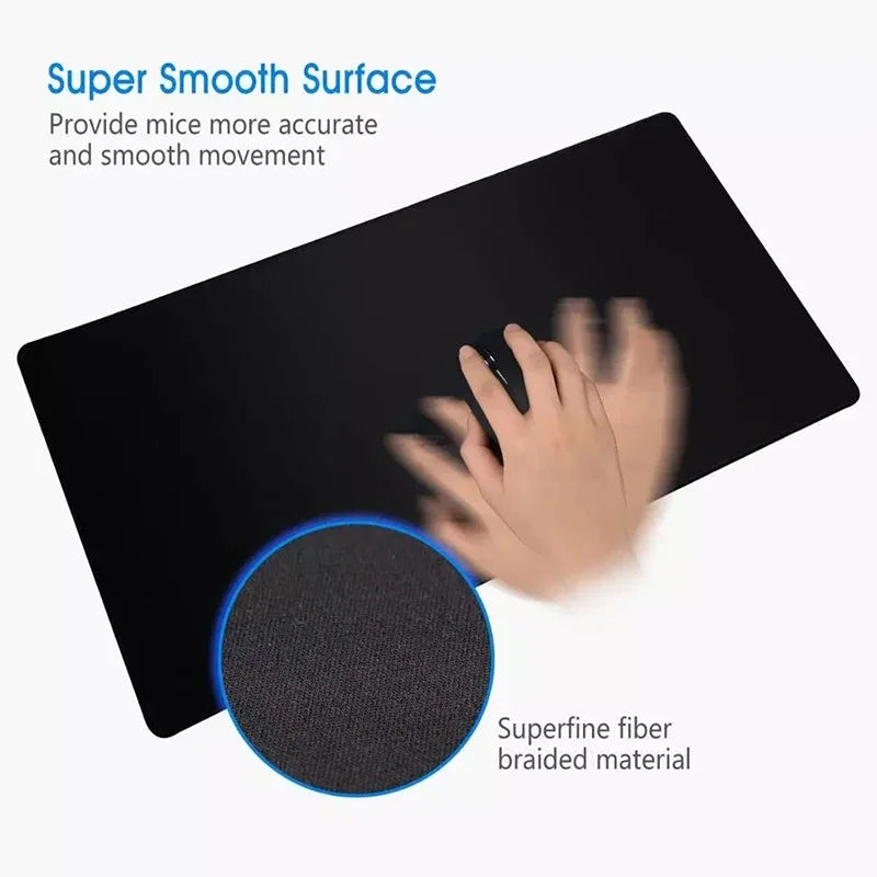 Black map Mouse Pad XXL Office Mousepad Computer Keyboard Pads MouseMat Gamer Soft Office Carpet Table Mat New Desktop Desk Mats
