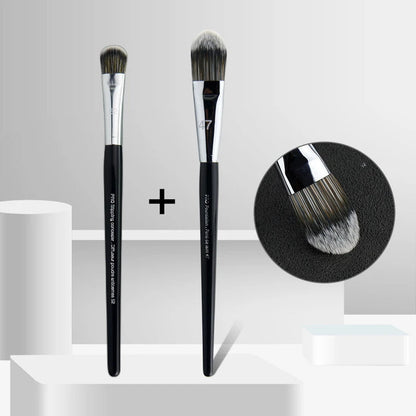 LOYBJ Professional Foundation Brush 47 Broom Head Liquid Foundation Shadow Concealer Brushes Women Face Base Makeup Beauty Tools RELUX.STORE