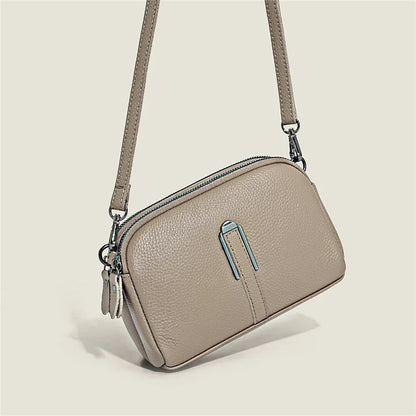Genuine Leather Shoulder Bag Luxury Women's Handbags Bag for Woman 2024 Female Clutch Phone Bags Casual Crossbody Messenger Bags